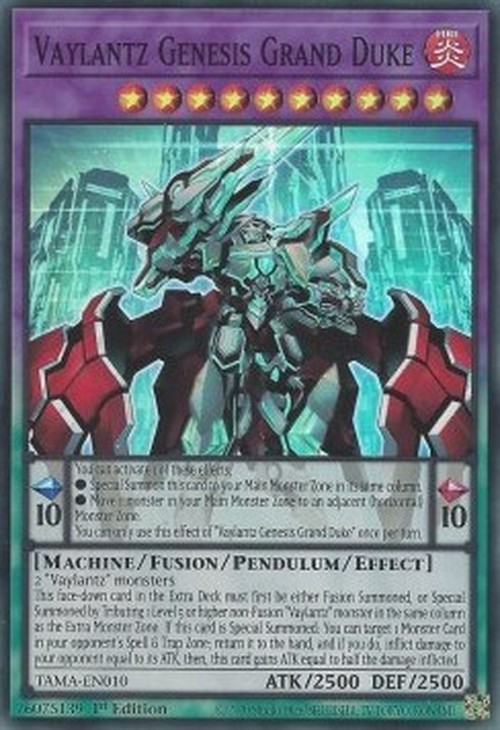 Yu-Gi-Oh! TAMA Vaylantz Genesis Grand Duke