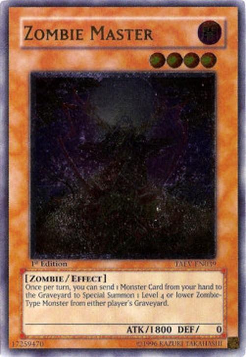 Yu-Gi-Oh! TAEV Zombie Master (V.2 - Ultimate Rare)