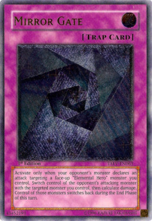 Yu-Gi-Oh! TAEV Mirror Gate (V.2 - Ultimate Rare)