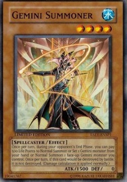 Yu-Gi-Oh! TAEV Gemini Summoner (V.2 - Super Rare)