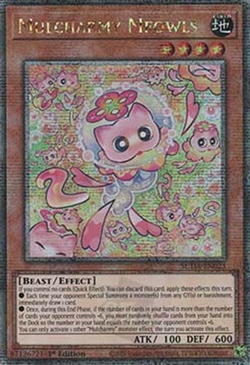 Yu-Gi-Oh! SUDA Mulcharmy Meowls (V.2 - Quarter Century Secret Rare)