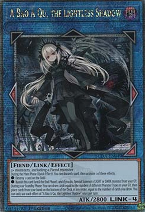 Yu-Gi-Oh! SUDA A Bao A Qu, the Lightless Shadow (V.2 - Quarter Century Secr