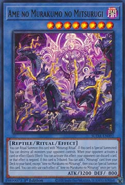 Yu-Gi-Oh! SUDA Ame no Murakumo no Mitsurugi (V.1 - Ultra Rare)