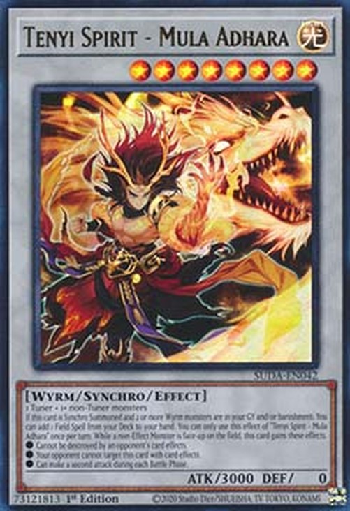 Yu-Gi-Oh! SUDA Tenyi Spirit - Mula Adhara (V.1 - Ultra Rare)