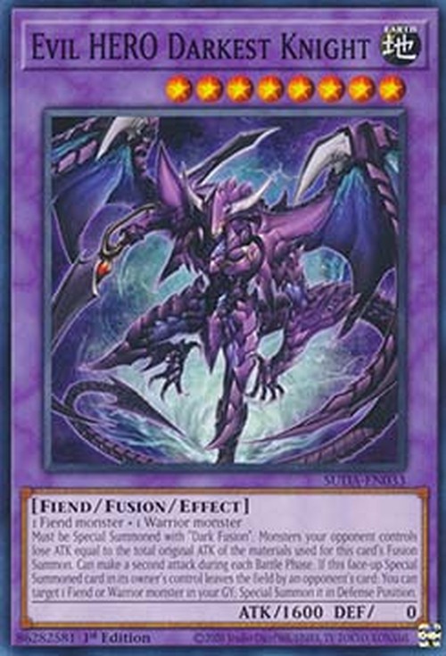 Yu-Gi-Oh! SUDA Evil HERO Darkest Knight
