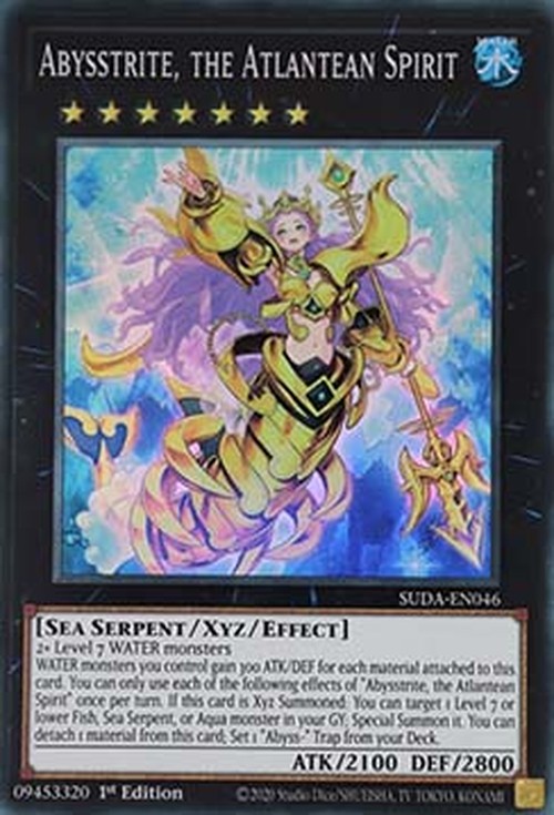 Yu-Gi-Oh! SUDA Abysstrite, the Atlantean Spirit