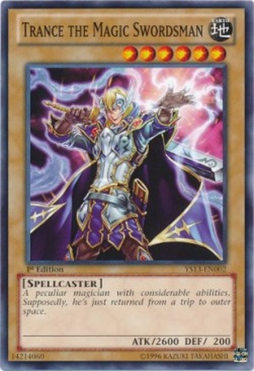 Yu-Gi-Oh! YS13 Trance the Magic Swordsman