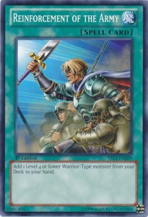 Yu-Gi-Oh! YS13 Reinforcement of the Army