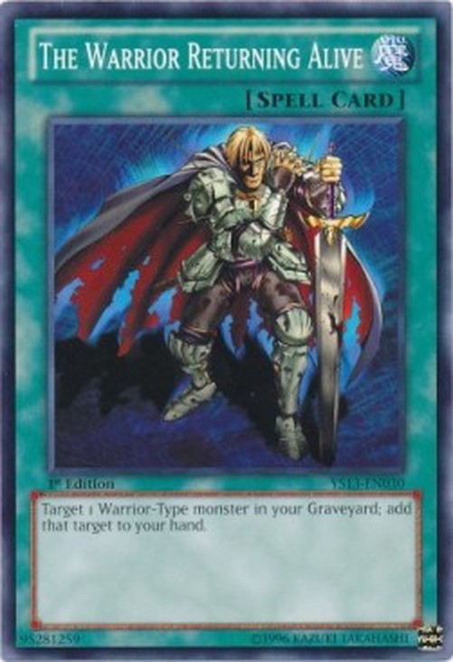 Yu-Gi-Oh! YS13 The Warrior Returning Alive