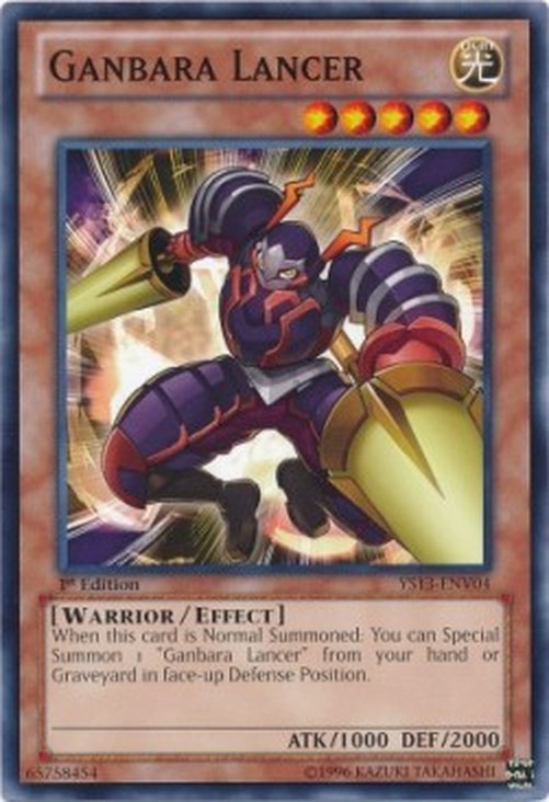 Yu-Gi-Oh! YS13 Ganbara Lancer
