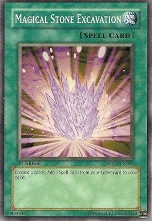 Yu-Gi-Oh! SDZW Magical Stone Excavation