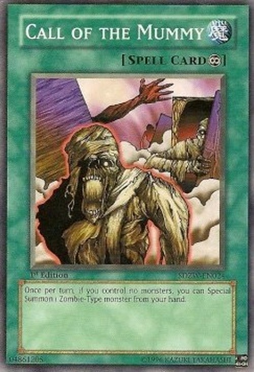 Yu-Gi-Oh! SDZW Call of the Mummy