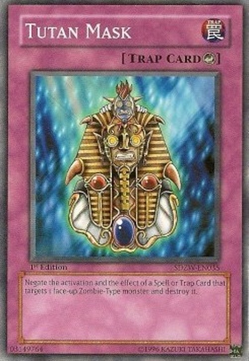 Yu-Gi-Oh! SDZW Tutan Mask