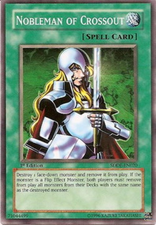 Yu-Gi-Oh! SD2 Nobleman of Crossout