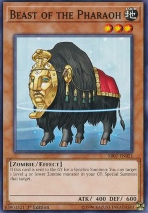 Yu-Gi-Oh! SR07 Beast of the Pharaoh