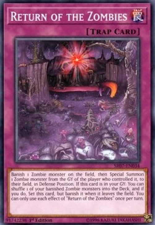 Yu-Gi-Oh! SR07 Return of the Zombies