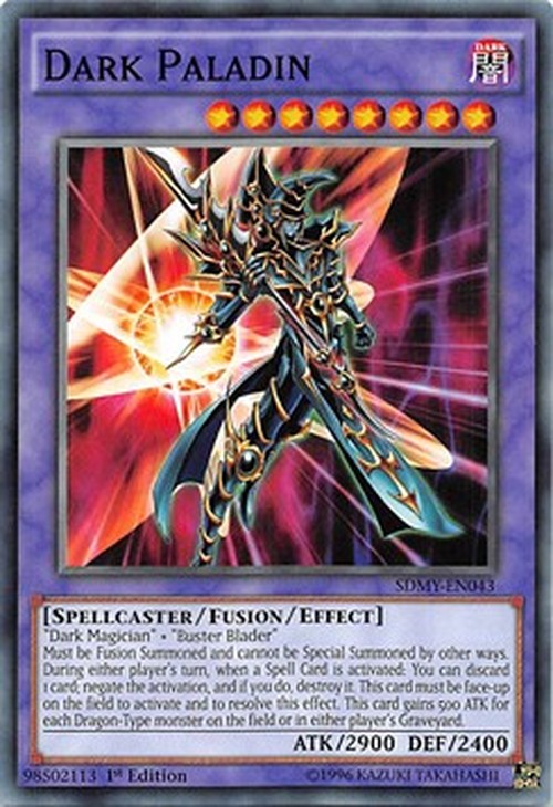 Yu-Gi-Oh! SDMY Dark Paladin