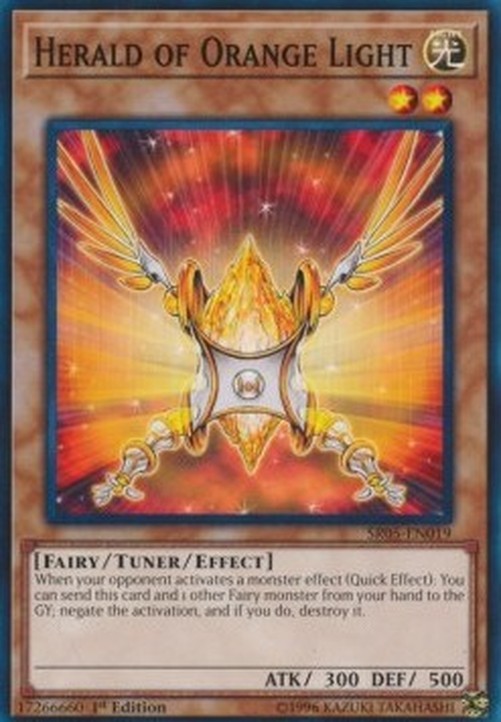 Yu-Gi-Oh! SR05 Herald of Orange Light