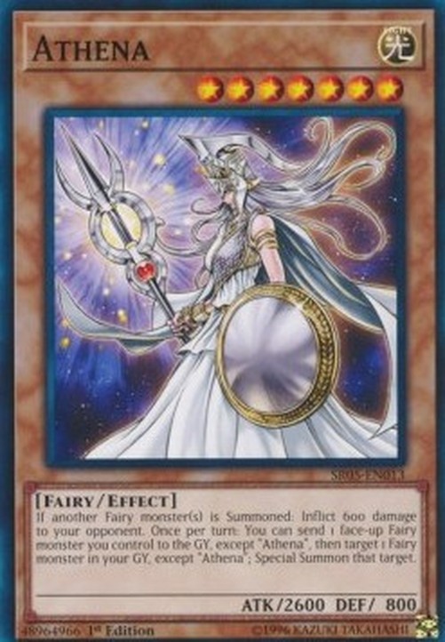 Yu-Gi-Oh! SR05 Athena