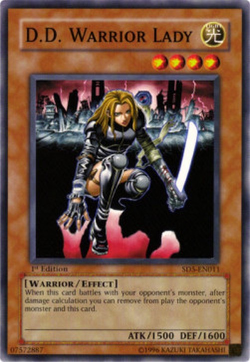 Yu-Gi-Oh! SD5 D.D. Warrior Lady