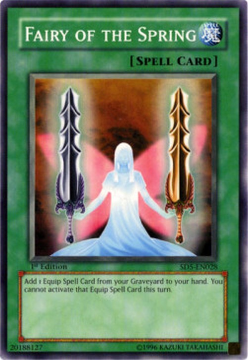 Yu-Gi-Oh! SD5 Fairy of the Spring