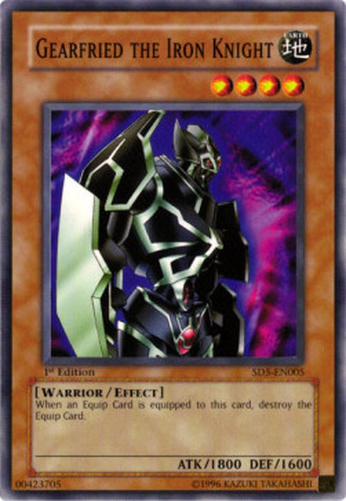 Yu-Gi-Oh! SD5 Gearfried the Iron Knight