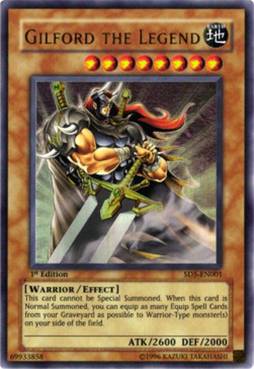 Yu-Gi-Oh! SD5 Gilford the Legend