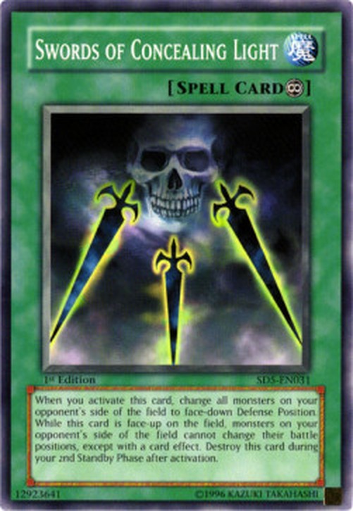 Yu-Gi-Oh! SD5 Swords of Concealing Light