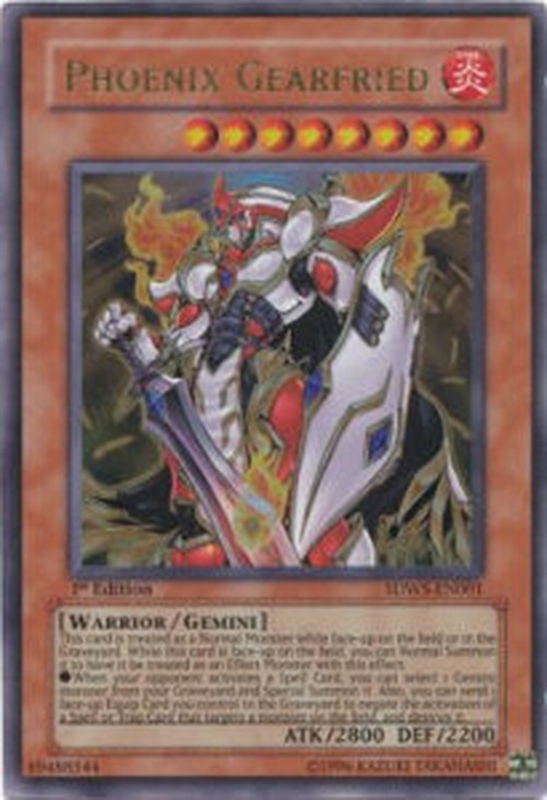 Yu-Gi-Oh! SDWS Phoenix Gearfried
