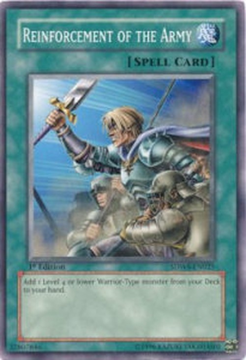 Yu-Gi-Oh! SDWS Reinforcement of the Army