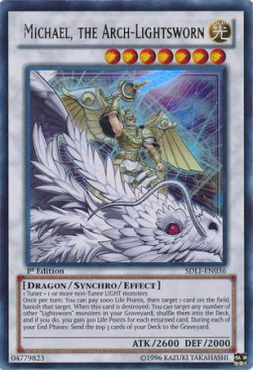 Yu-Gi-Oh! SDLI Michael, the Arch-Lightsworn