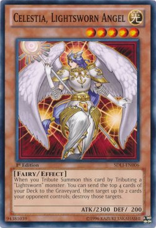 Yu-Gi-Oh! SDLI Celestia, Lightsworn Angel