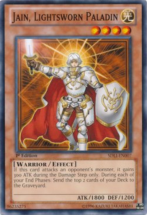 Yu-Gi-Oh! SDLI Jain, Lightsworn Paladin