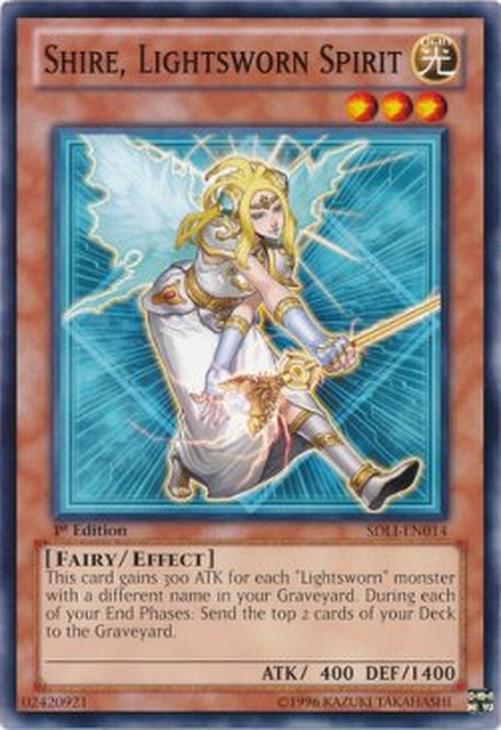 Yu-Gi-Oh! SDLI Shire, Lightsworn Spirit