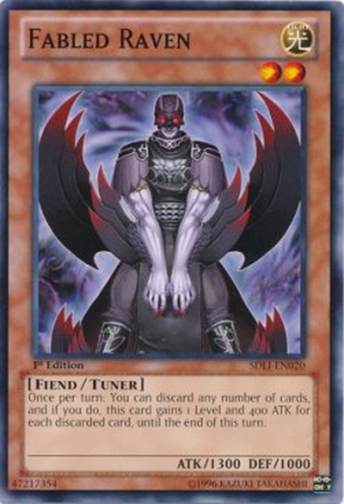 Yu-Gi-Oh! SDLI Fabled Raven