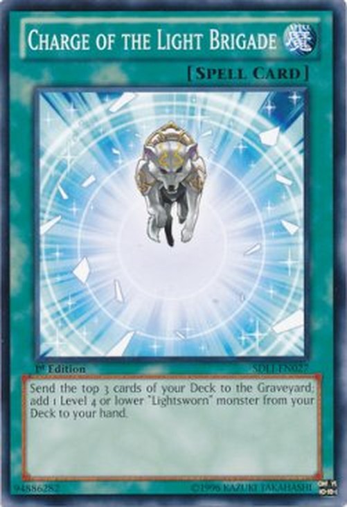 Yu-Gi-Oh! SDLI Charge of the Light Brigade
