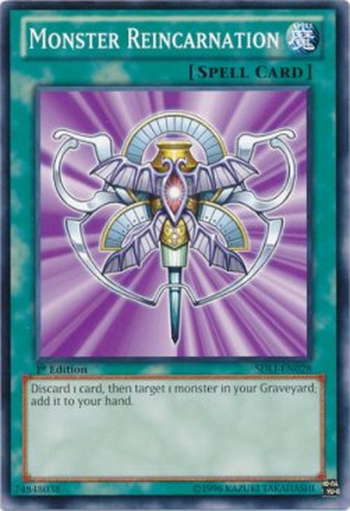 Yu-Gi-Oh! SDLI Monster Reincarnation