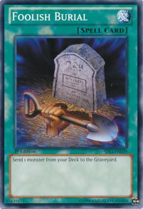 Yu-Gi-Oh! SDLI Foolish Burial