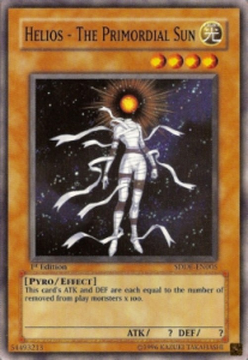 Yu-Gi-Oh! SDDE Helios - The Primordial Sun