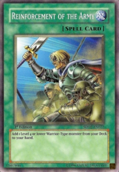 Yu-Gi-Oh! SDDE Reinforcement of the Army