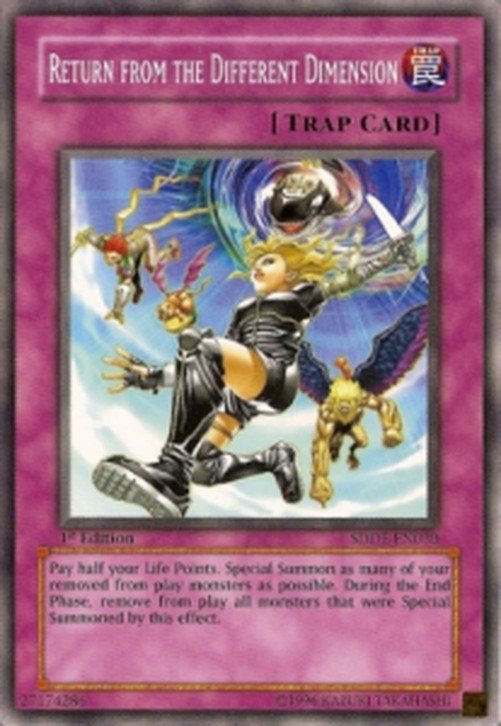 Yu-Gi-Oh! SDDE Return from the Different Dimension