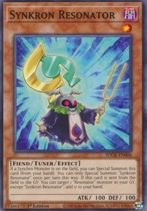 Yu-Gi-Oh! SDCK Synkron Resonator