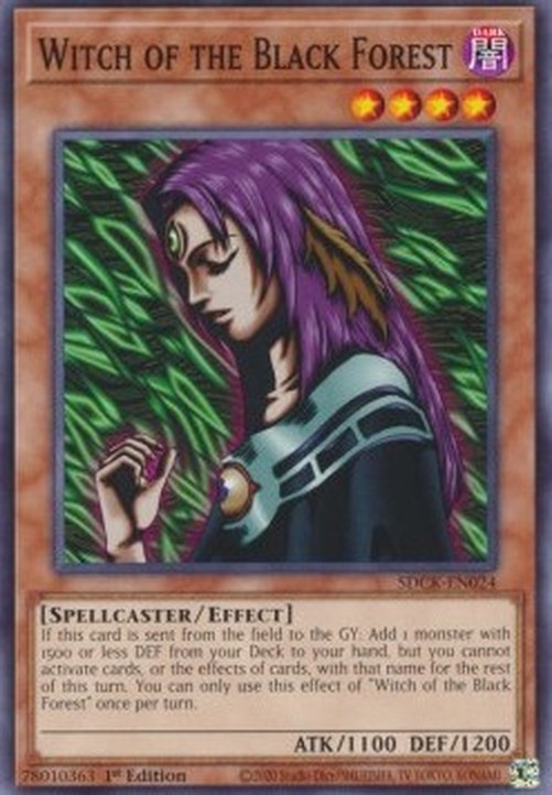 Yu-Gi-Oh! SDCK Witch of the Black Forest