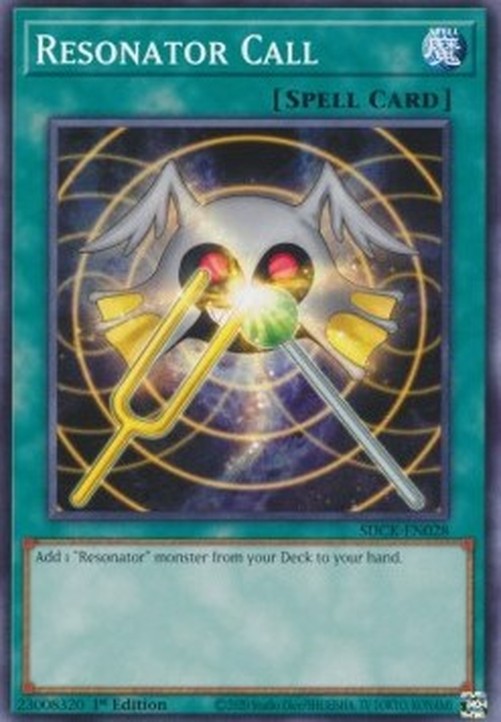 Yu-Gi-Oh! SDCK Resonator Call