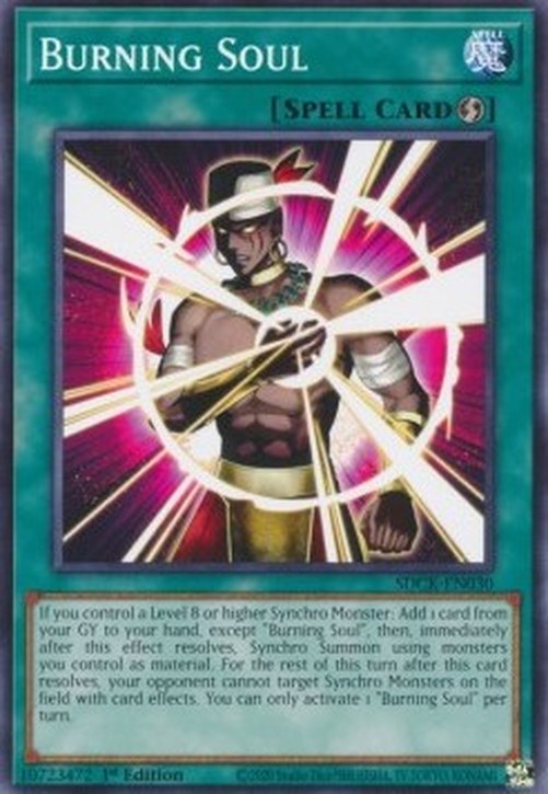 Yu-Gi-Oh! SDCK Burning Soul