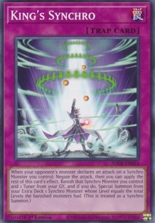 Yu-Gi-Oh! SDCK King's Synchro