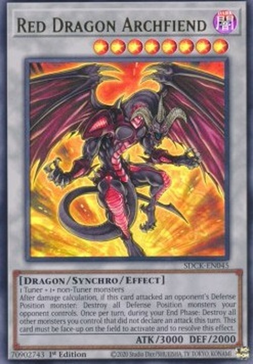 Yu-Gi-Oh! SDCK Red Dragon Archfiend