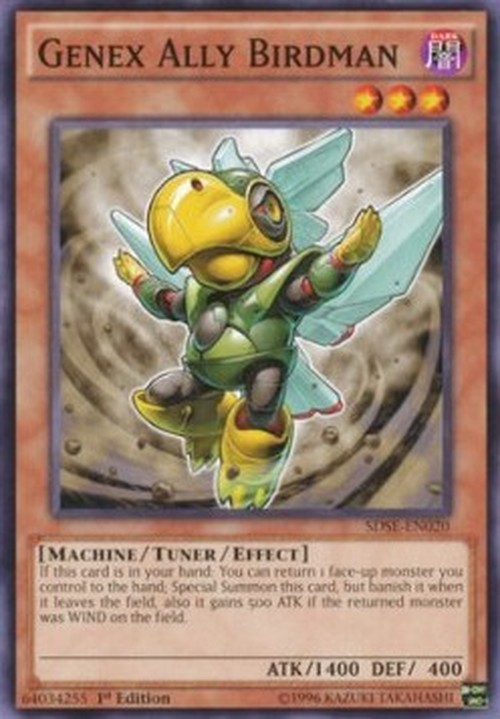 Yu-Gi-Oh! SDSE Genex Ally Birdman