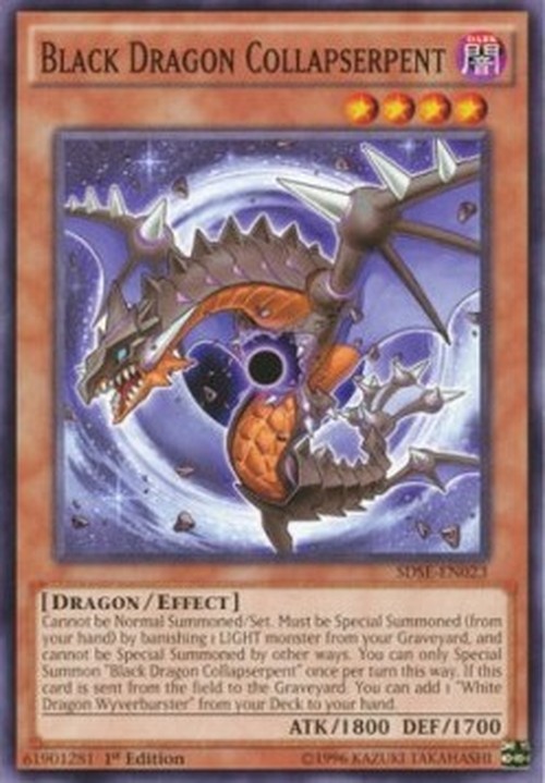 Yu-Gi-Oh! SDSE Black Dragon Collapserpent