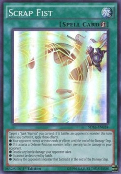 Yu-Gi-Oh! SDSE Scrap Fist